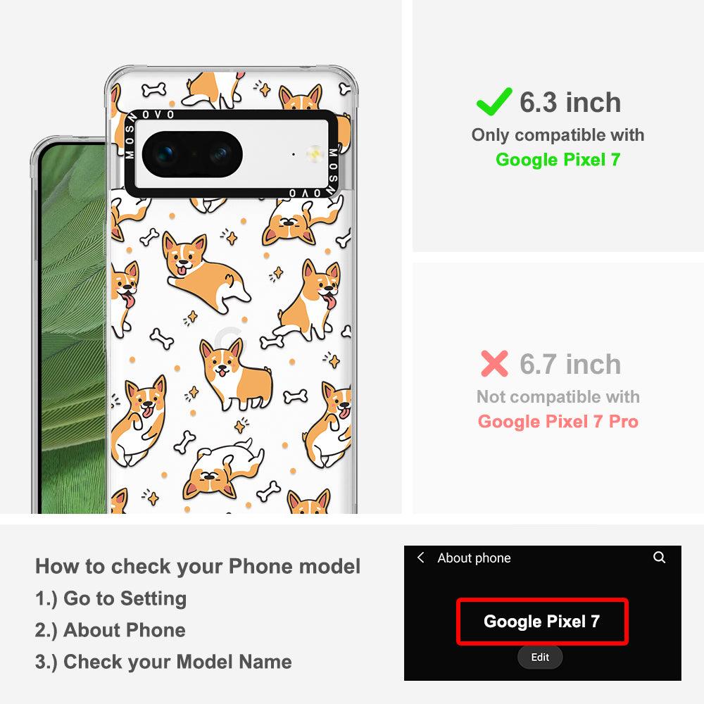 Cute Corgi Phone Case - Google Pixel 7 Case - MOSNOVO