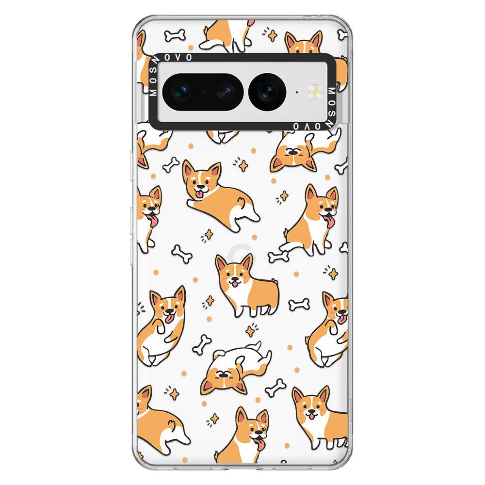 Cute Corgi Phone Case - Google Pixel 7 Pro Case - MOSNOVO