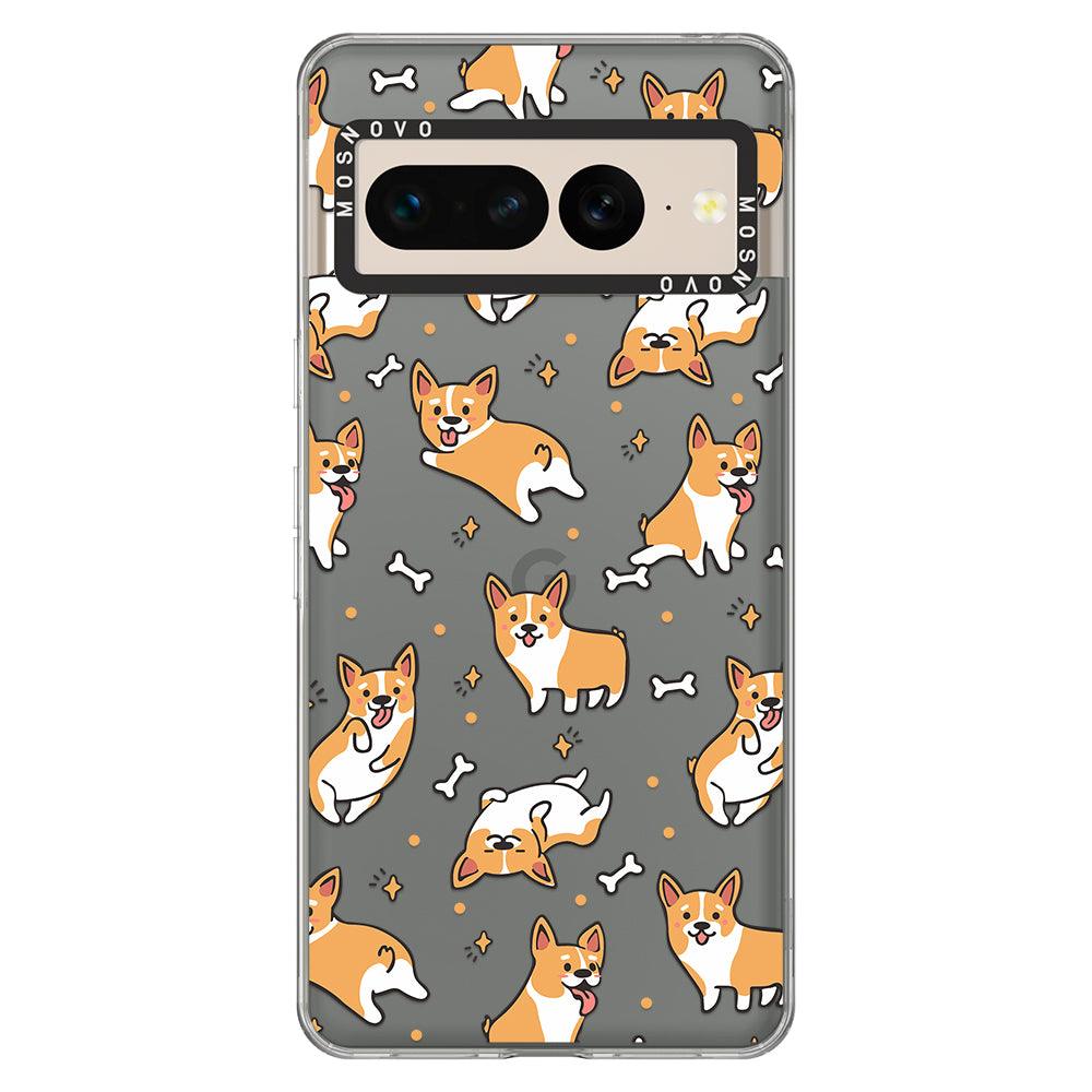 Cute Corgi Phone Case - Google Pixel 7 Pro Case - MOSNOVO