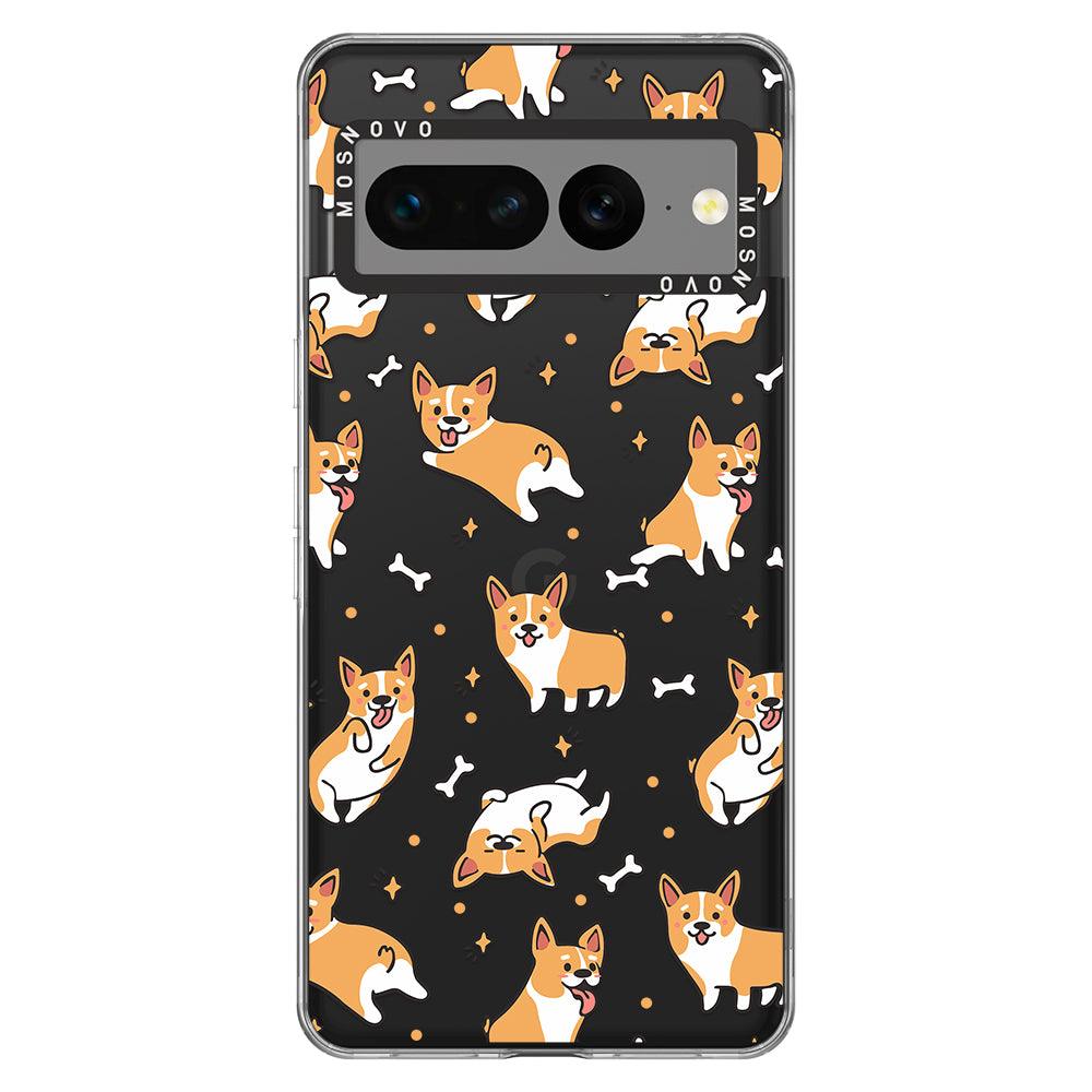 Cute Corgi Phone Case - Google Pixel 7 Pro Case - MOSNOVO