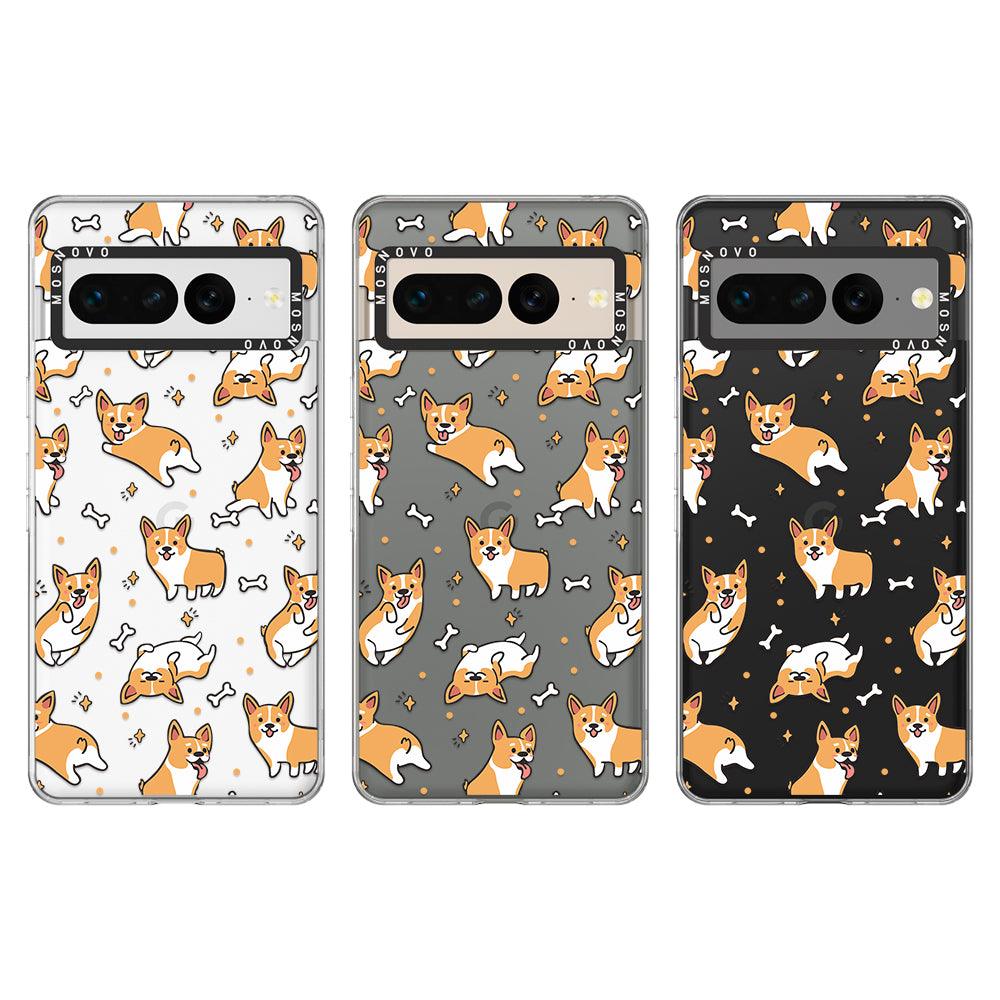 Cute Corgi Phone Case - Google Pixel 7 Pro Case - MOSNOVO