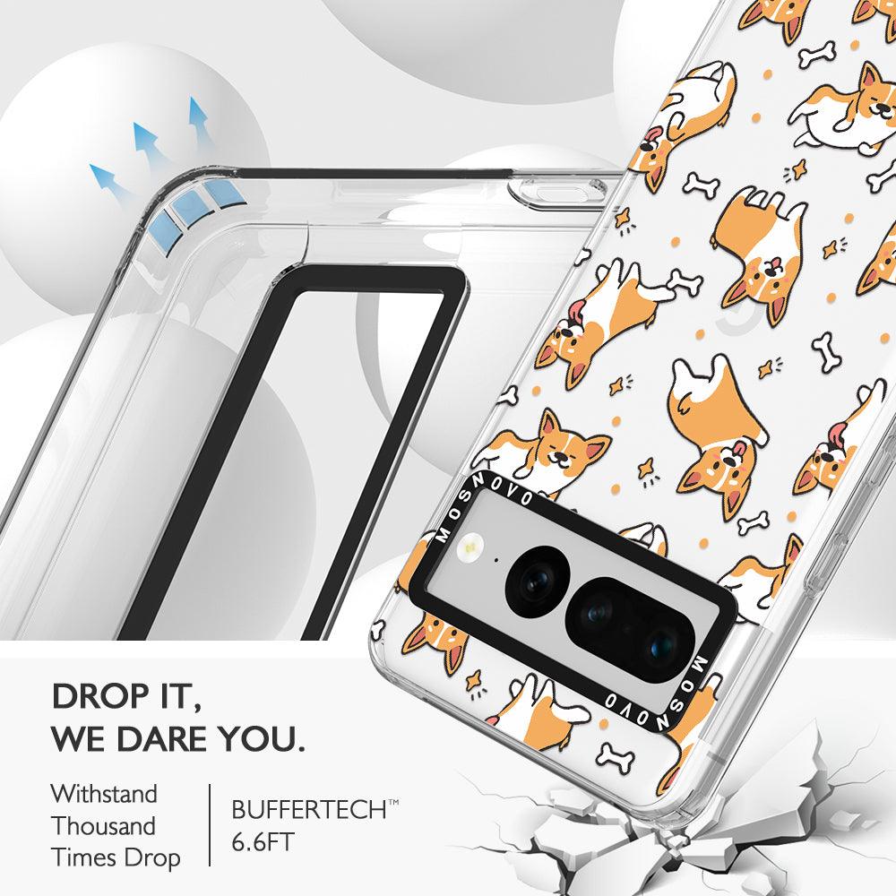 Cute Corgi Phone Case - Google Pixel 7 Pro Case - MOSNOVO