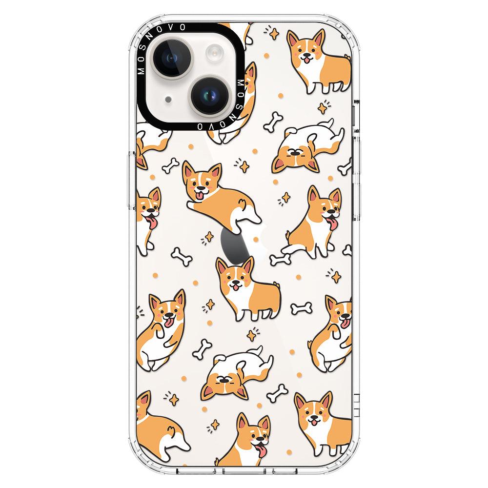 Corgi Phone Case - iPhone 14 Plus Case - MOSNOVO