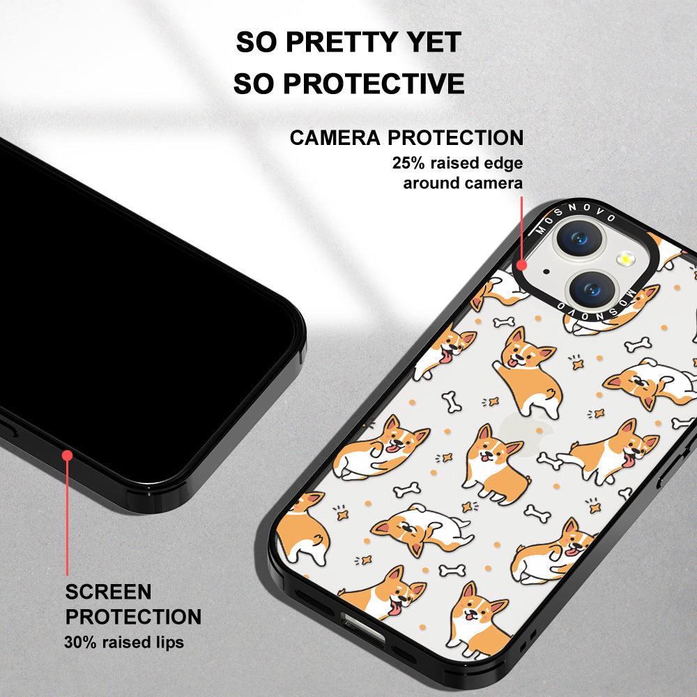 Corgi Phone Case - iPhone 14 Plus Case - MOSNOVO