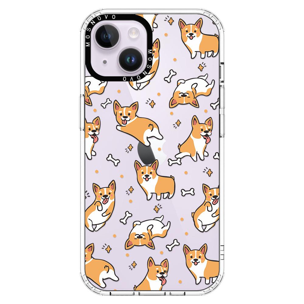 Corgi Phone Case - iPhone 14 Plus Case - MOSNOVO