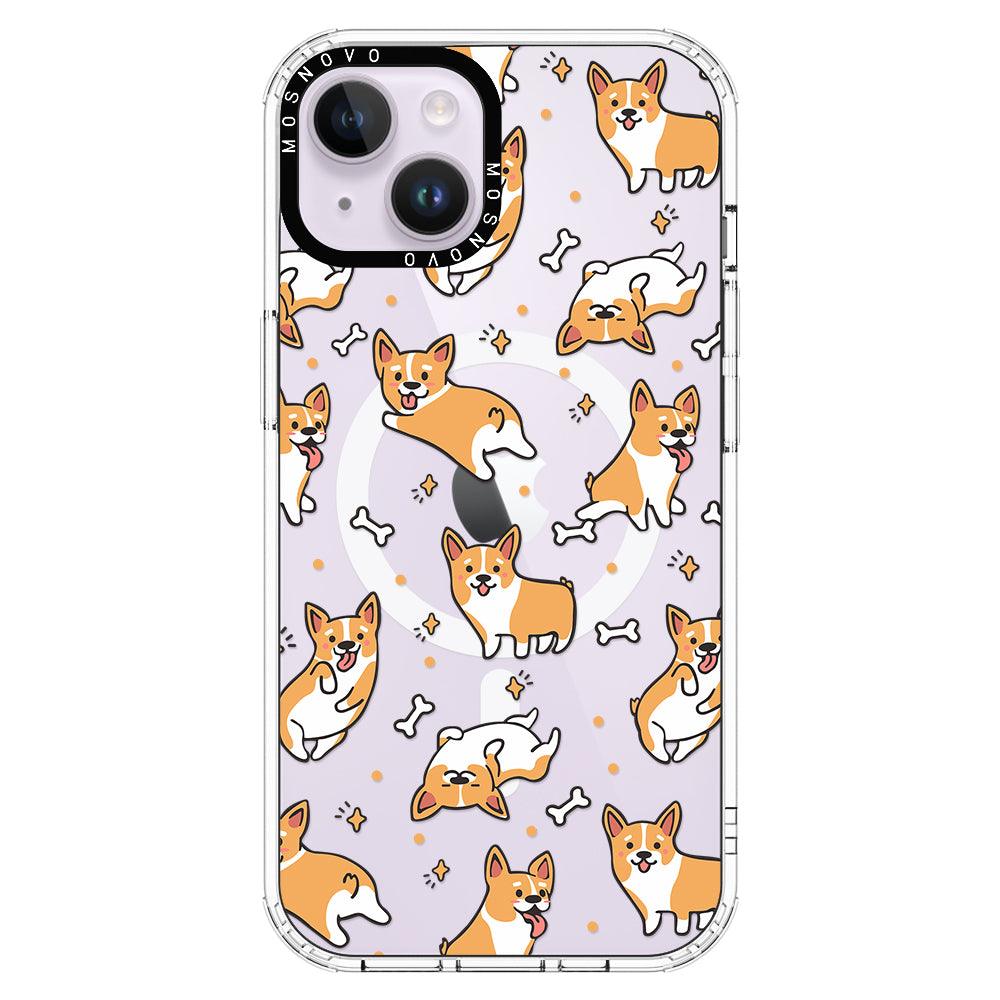 Corgi Phone Case - iPhone 14 Plus Case - MOSNOVO