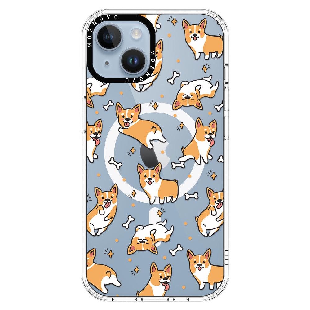 Corgi Phone Case - iPhone 14 Plus Case - MOSNOVO