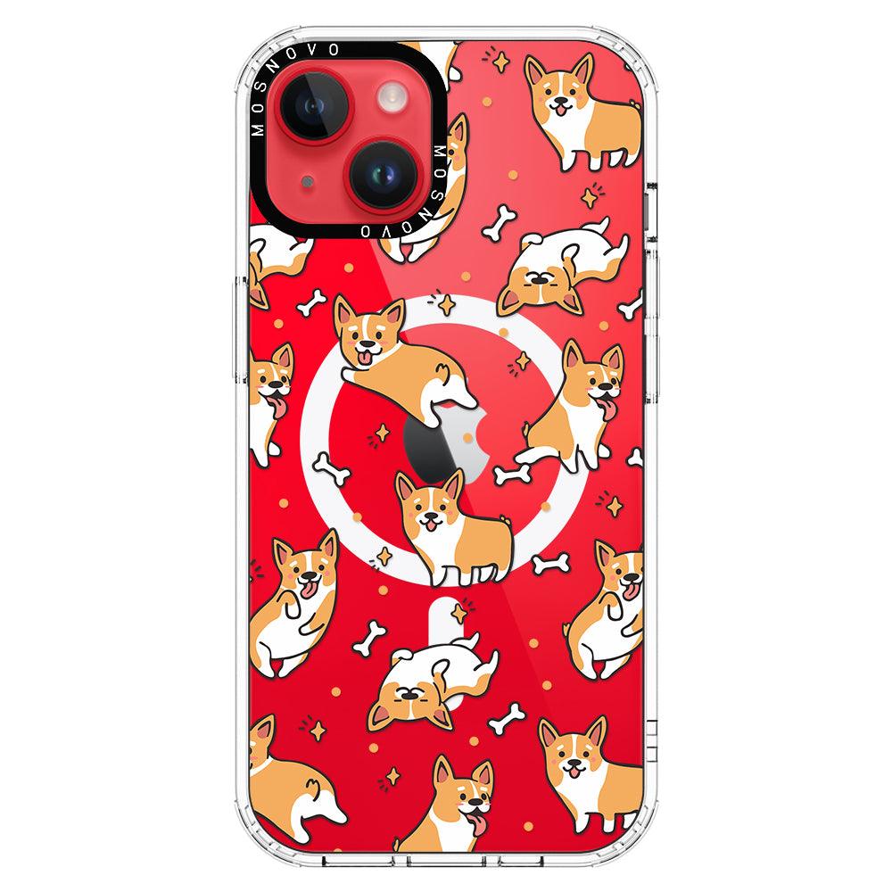 Corgi Phone Case - iPhone 14 Plus Case - MOSNOVO