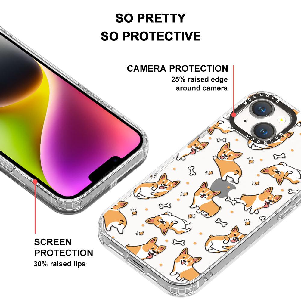 Corgi Phone Case - iPhone 14 Plus Case - MOSNOVO