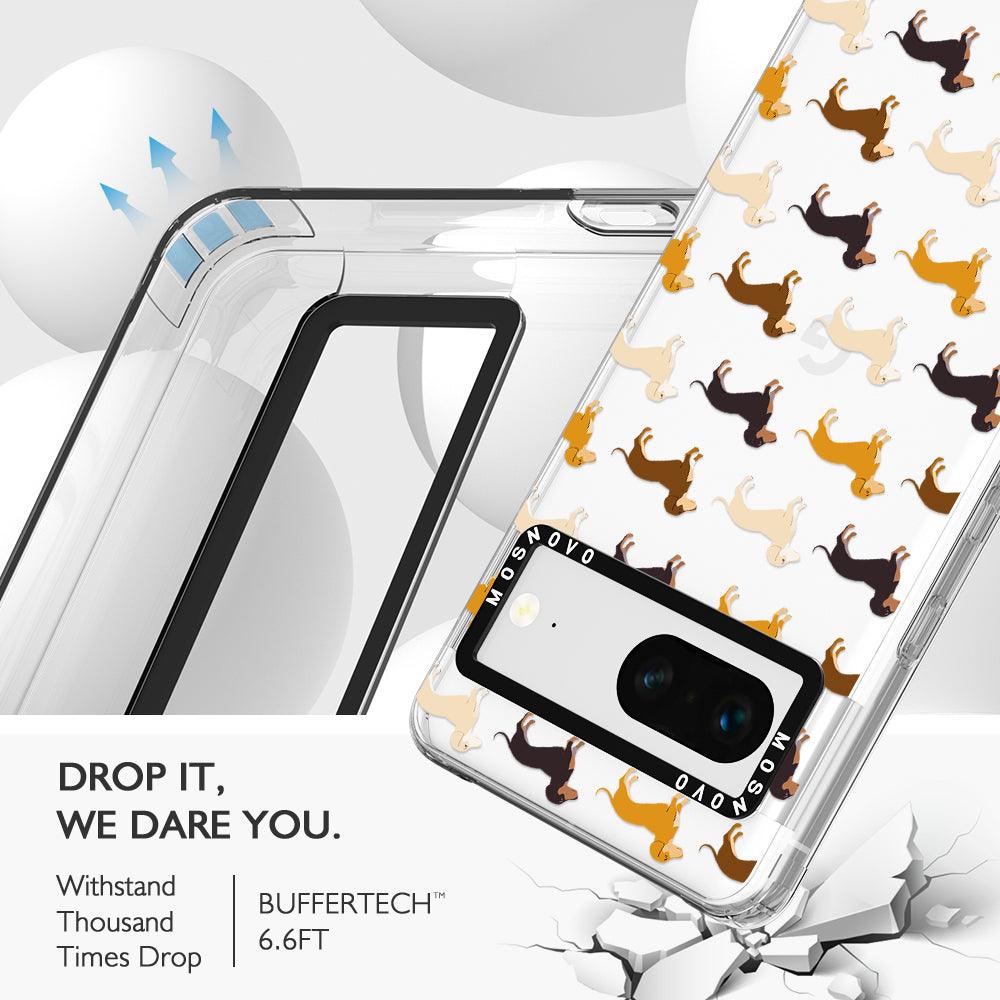 Cute Dachshund Phone Case - Google Pixel 7 Case - MOSNOVO