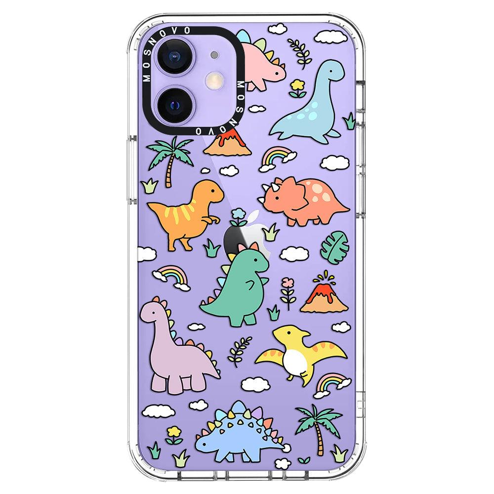 Dinosaur Land Phone Case - iPhone 12 Case – MOSNOVO