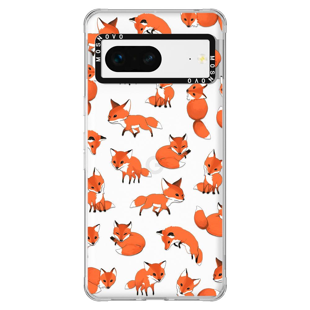 Cute Fox Phone Case - Google Pixel 7 Case - MOSNOVO