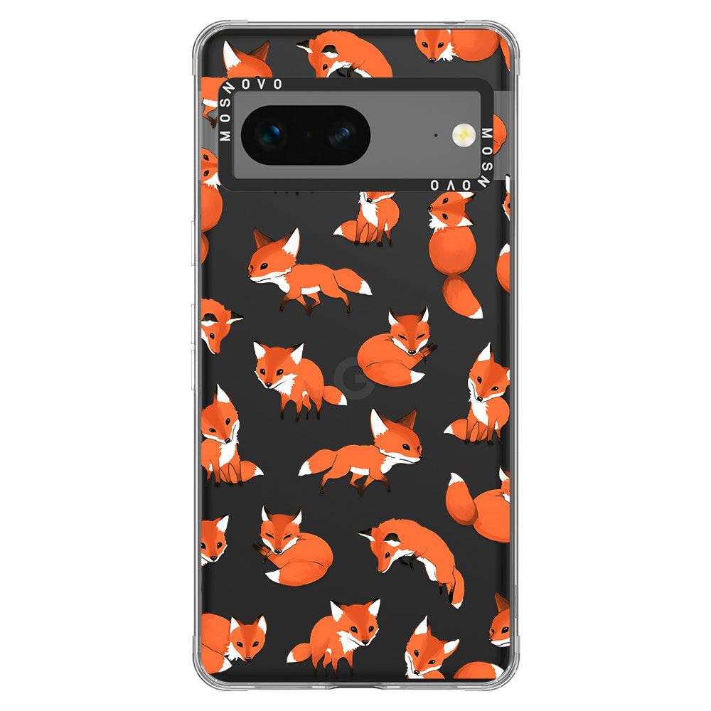 Cute Fox Phone Case - Google Pixel 7 Case - MOSNOVO