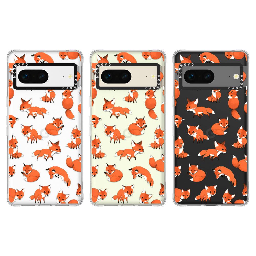 Cute Fox Phone Case - Google Pixel 7 Case - MOSNOVO