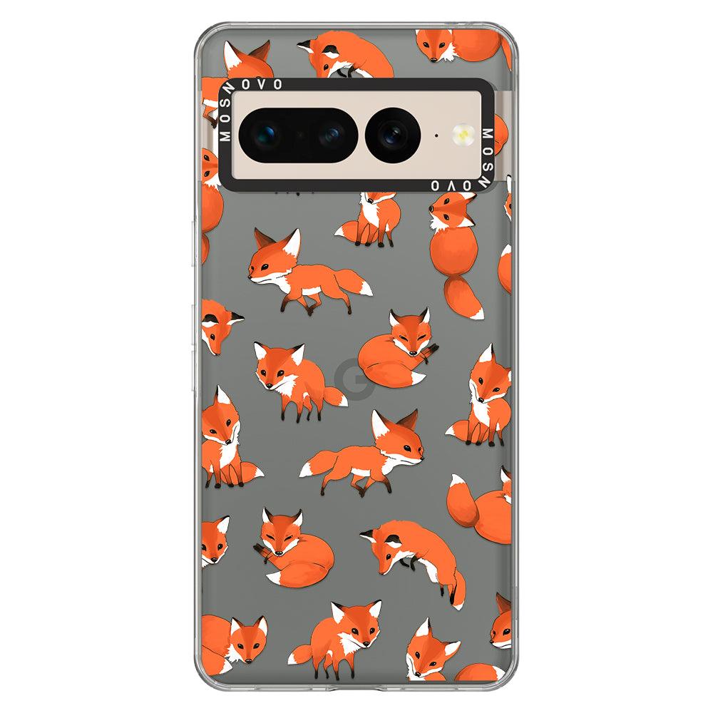 Cute Fox Phone Case - Google Pixel 7 Pro Case - MOSNOVO