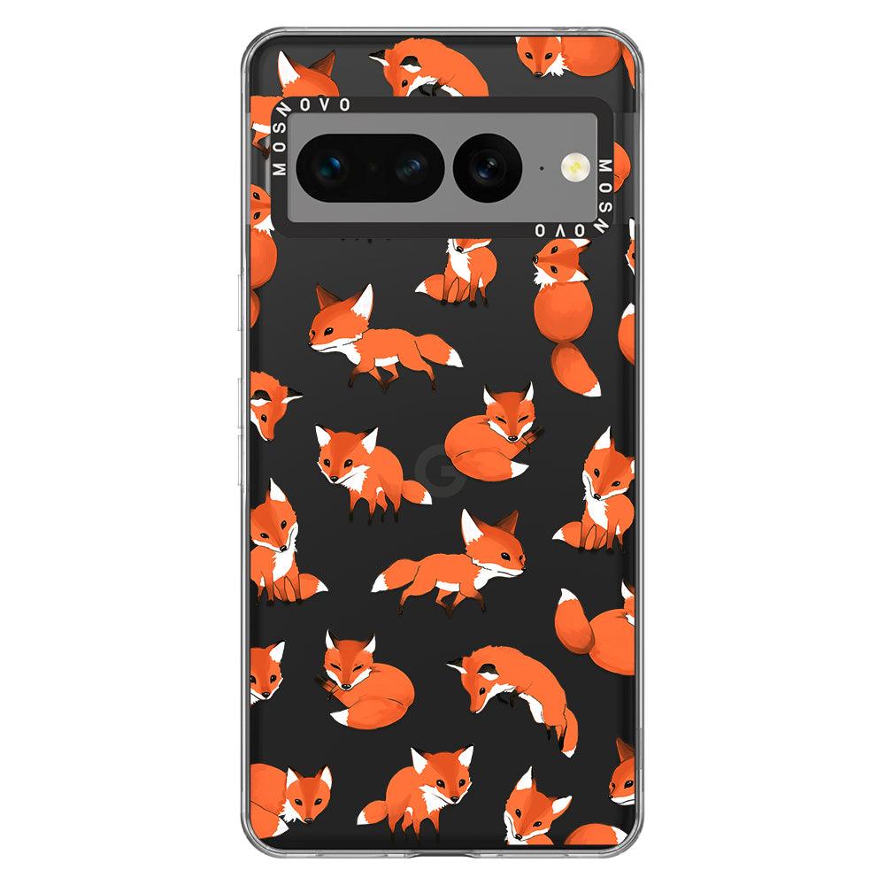 Cute Fox Phone Case - Google Pixel 7 Pro Case - MOSNOVO