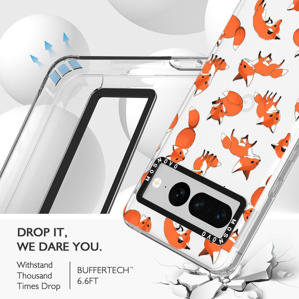 Cute Fox Phone Case - Google Pixel 7 Pro Case - MOSNOVO