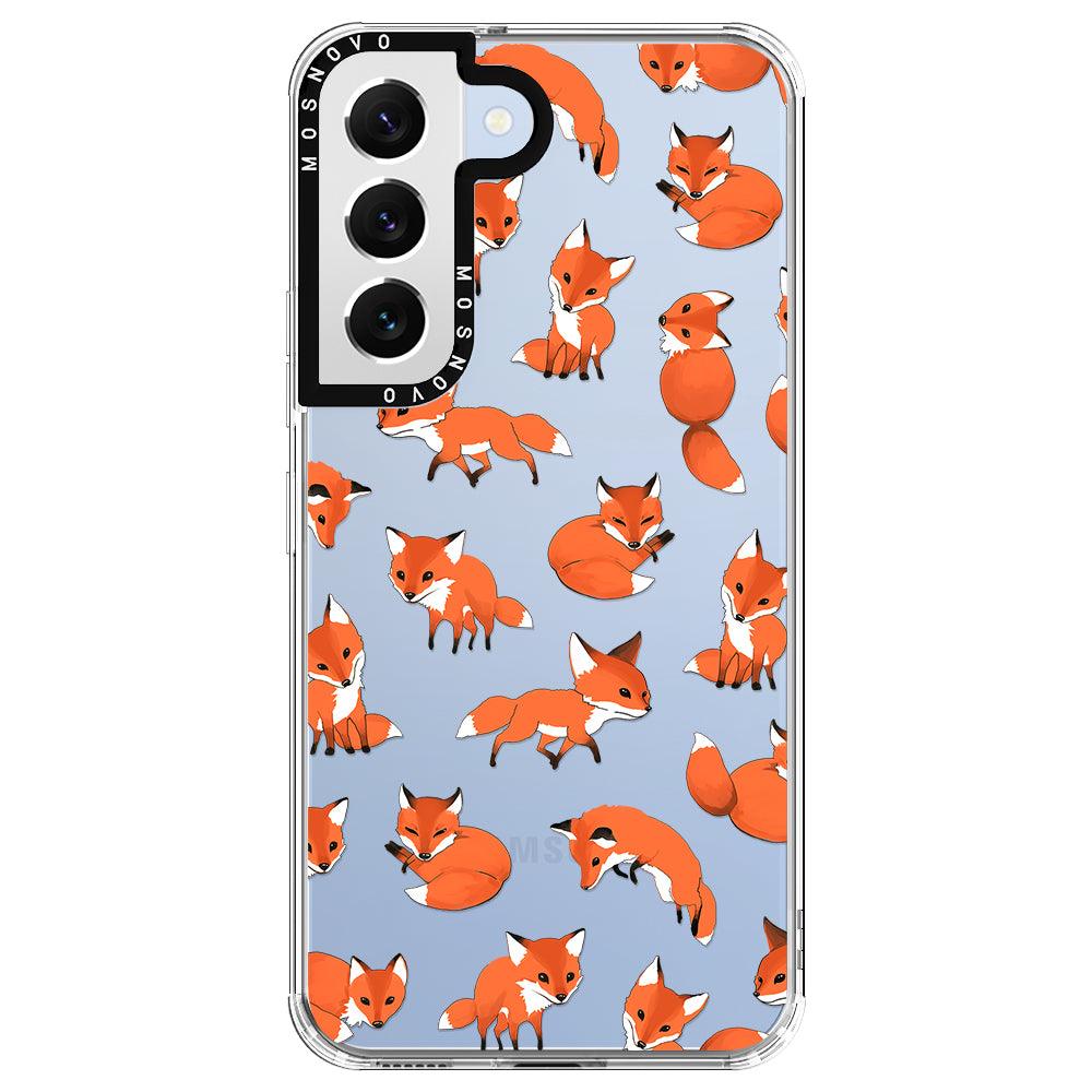 Cute Fox Phone Case - Samsung Galaxy S22 Plus Case - MOSNOVO