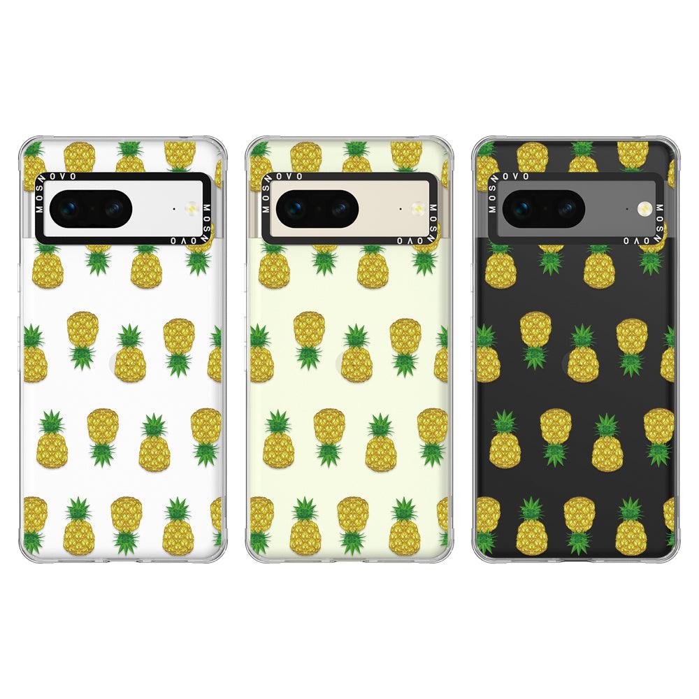 Cute Hawaiian Pineapple Phone Case - Google Pixel 7 Case - MOSNOVO