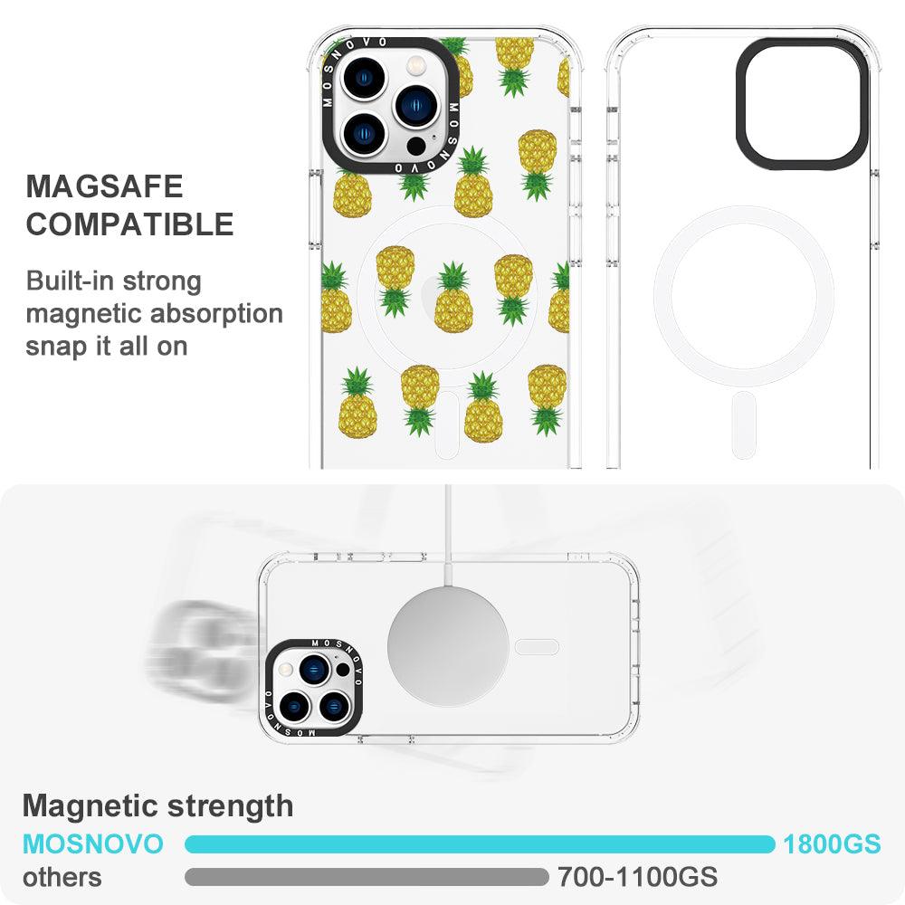 Cute Pineapples Phone Case - iPhone 13 Pro Case - MOSNOVO