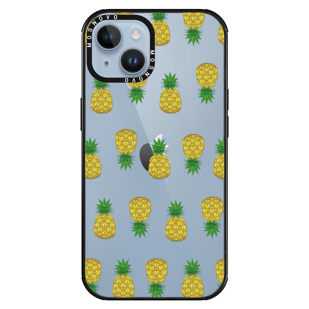 Cute Pineapples Phone Case - iPhone 14 Plus Case - MOSNOVO