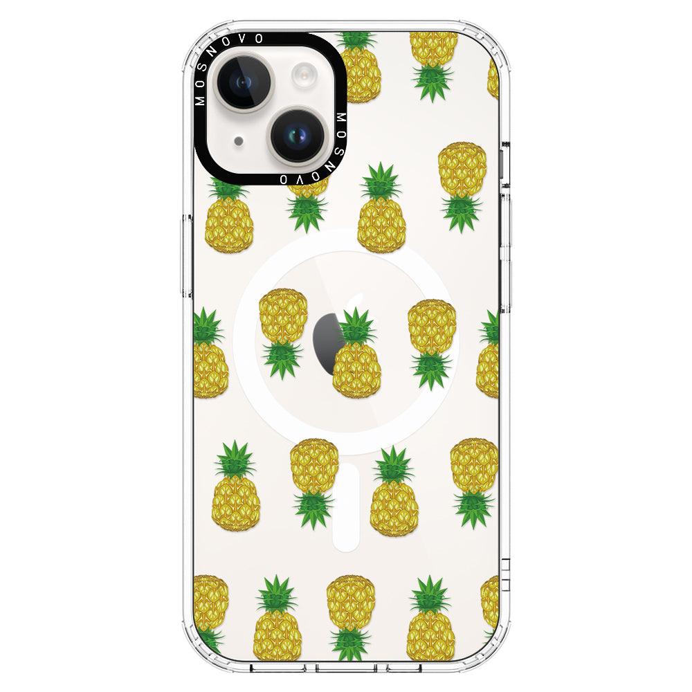 Cute Pineapples Phone Case - iPhone 14 Plus Case - MOSNOVO