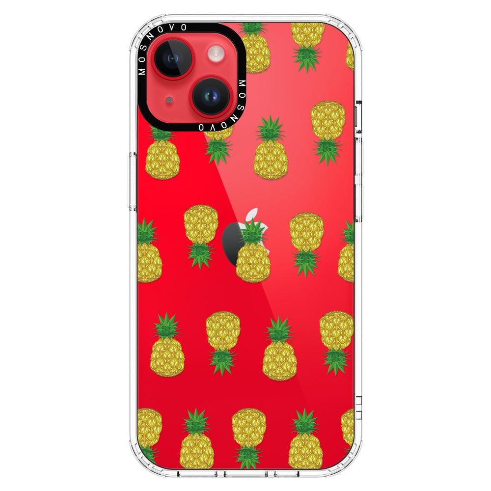 Cute Pineapples Phone Case - iPhone 14 Plus Case - MOSNOVO