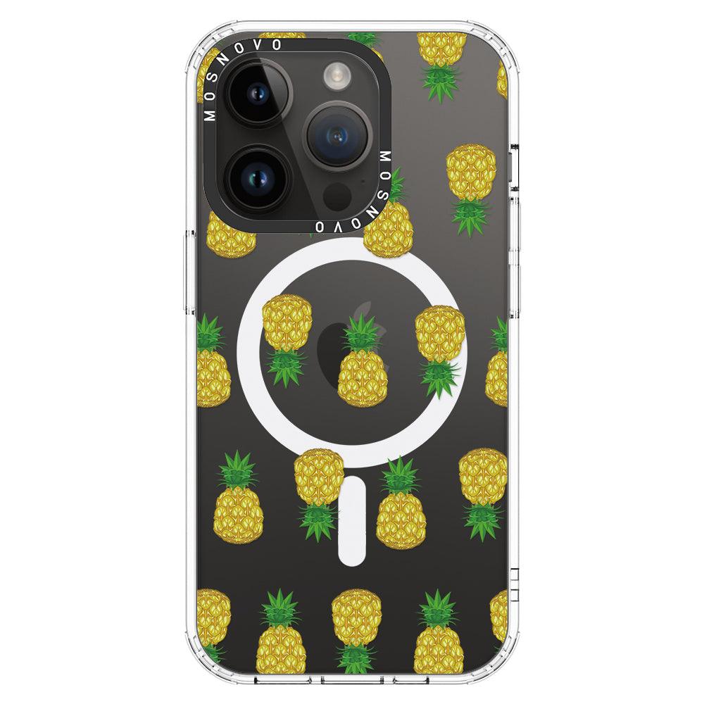 Cute Pineapples Phone Case - iPhone 14 Pro Case - MOSNOVO