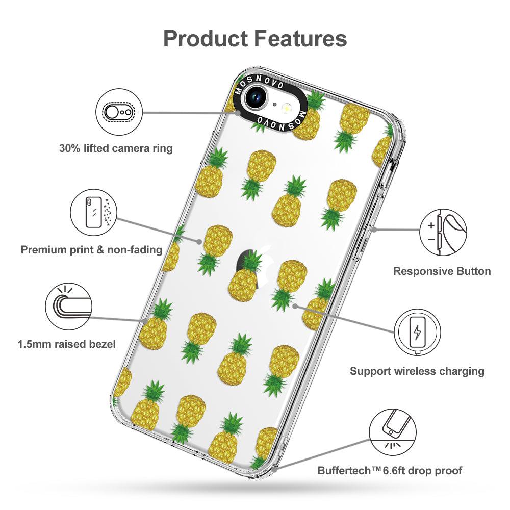 Cute Pineapples Phone Case - iPhone 8 Case - MOSNOVO