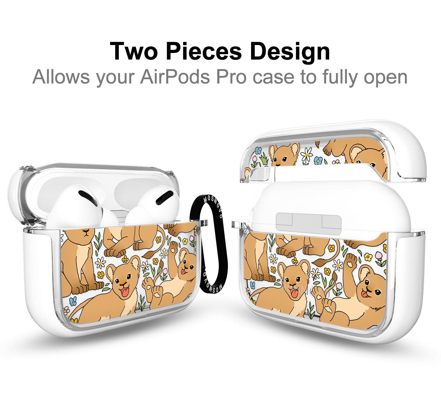 Cute Lion AirPods Pro Case - MOSNOVO