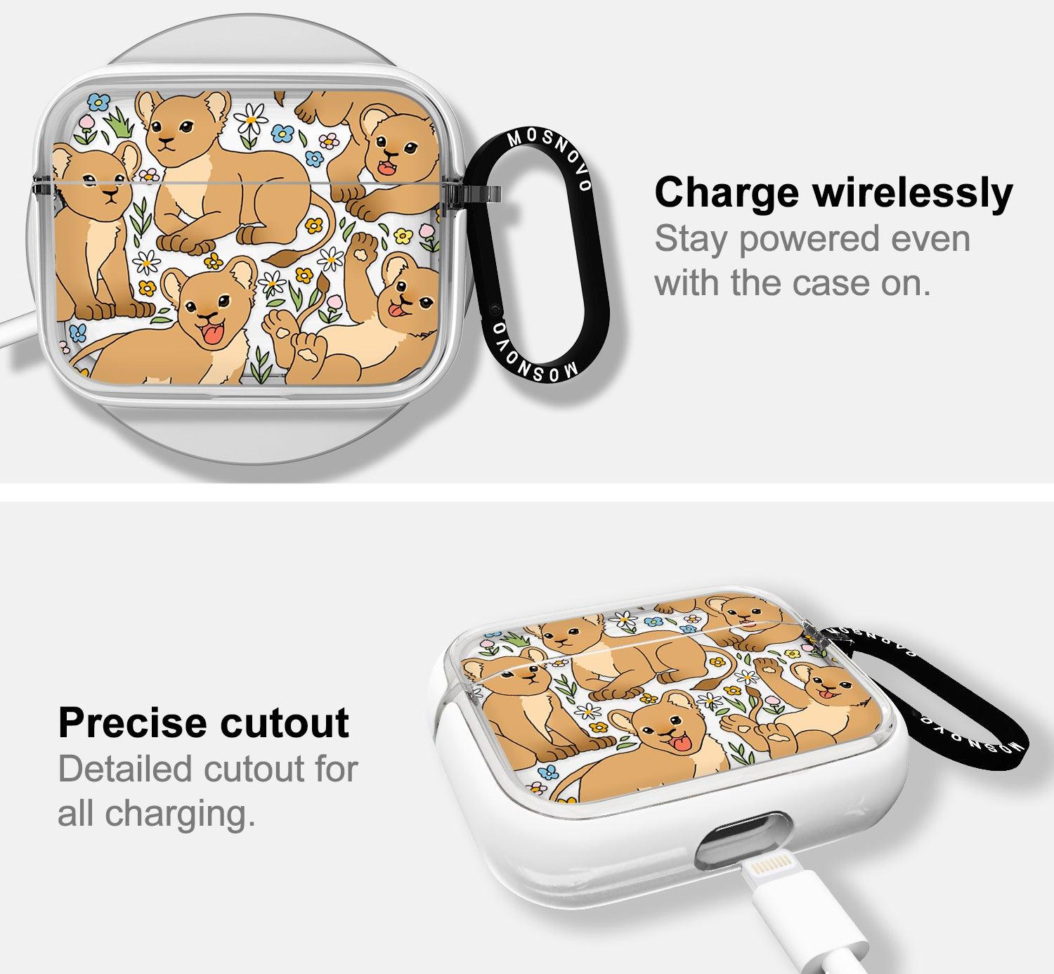 Cute Lion AirPods Pro Case - MOSNOVO