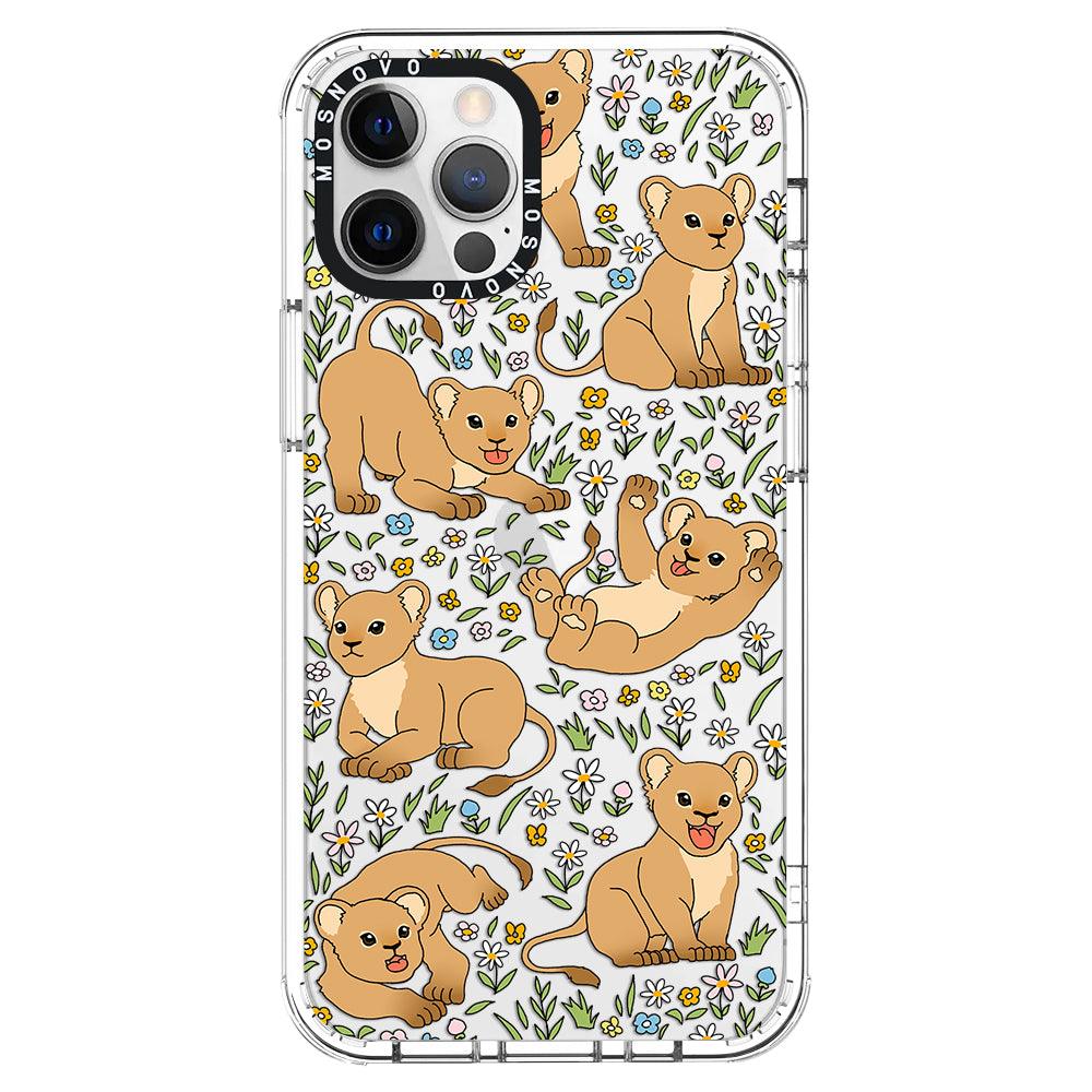 Cute Lion Phone Case - iPhone 12 Pro Max Case - MOSNOVO