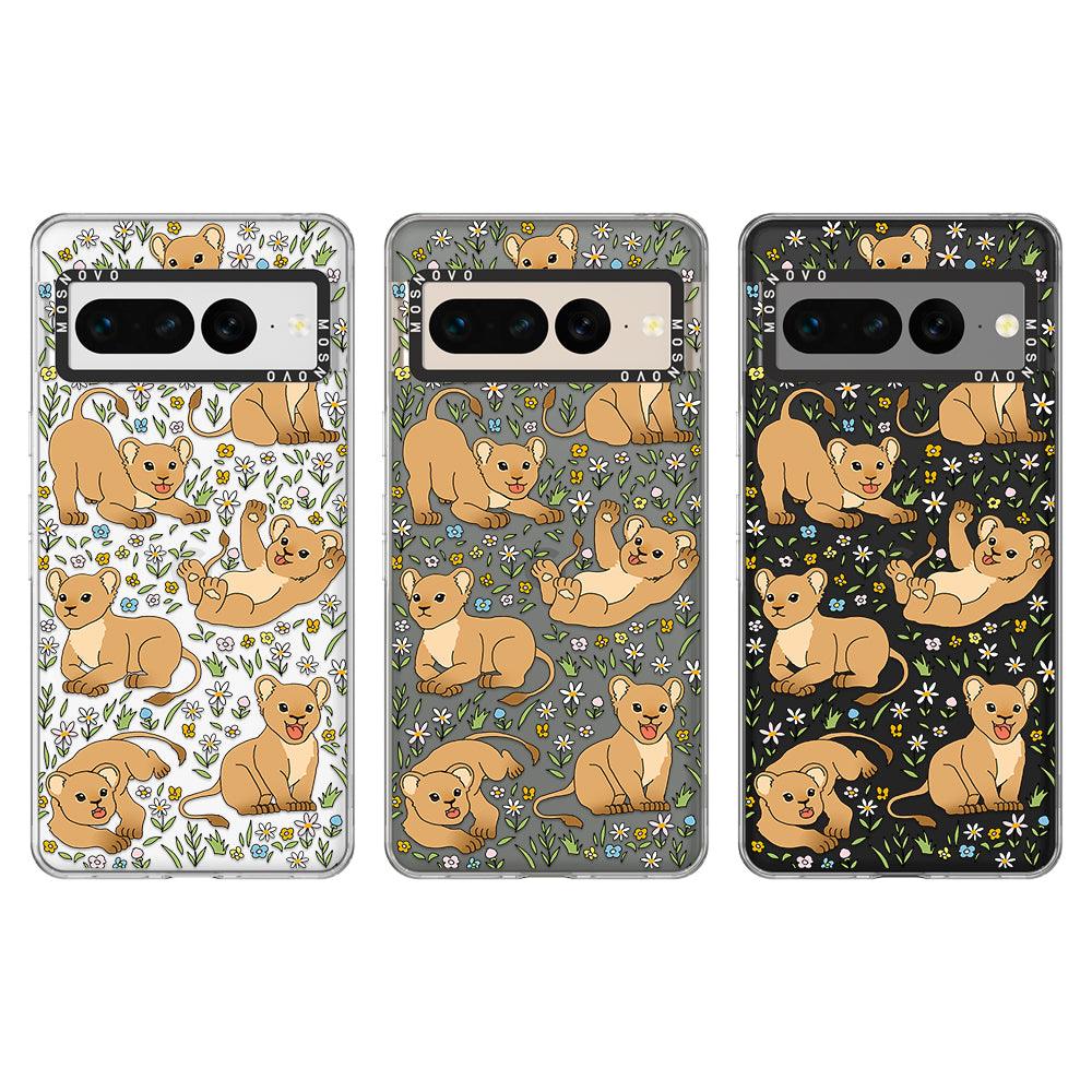 Cute Lions Phone Case - Google Pixel 7 Pro Case - MOSNOVO