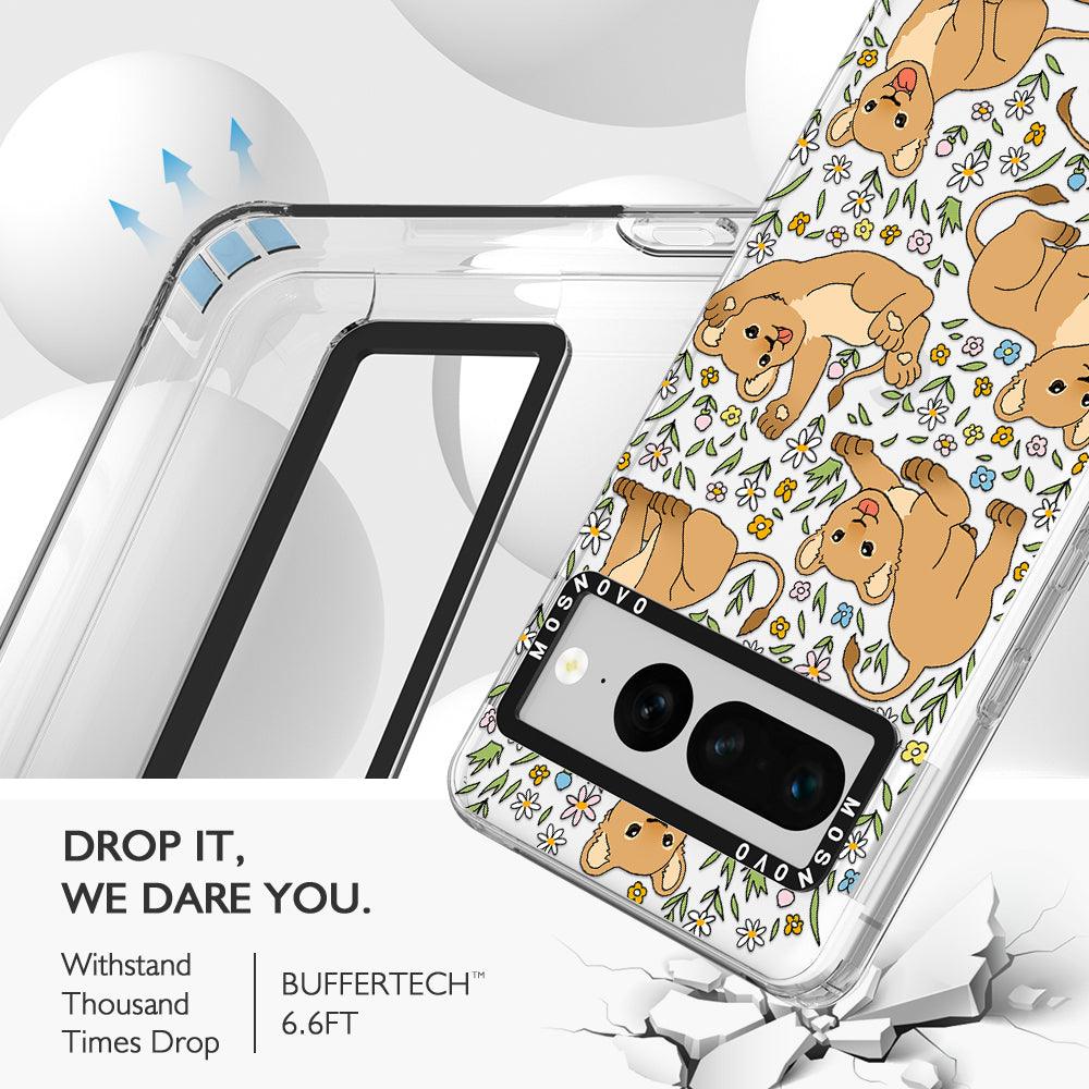 Cute Lions Phone Case - Google Pixel 7 Pro Case - MOSNOVO