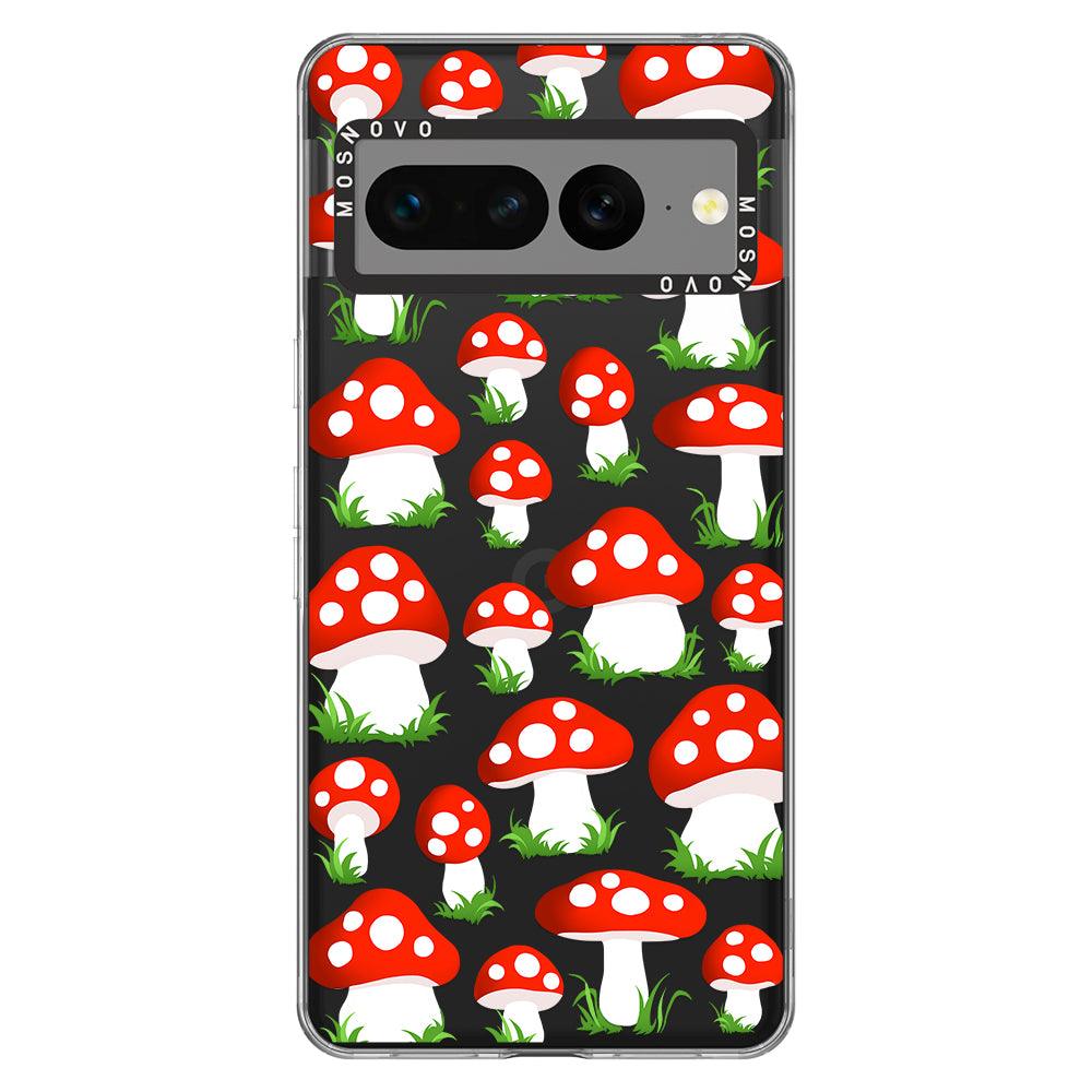 Cute Mushroom Phone Case - Google Pixel 7 Pro Case - MOSNOVO