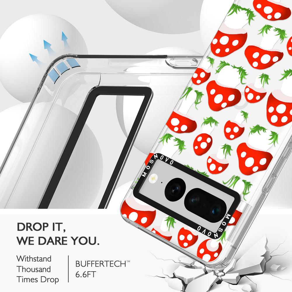 Cute Mushroom Phone Case - Google Pixel 7 Pro Case - MOSNOVO