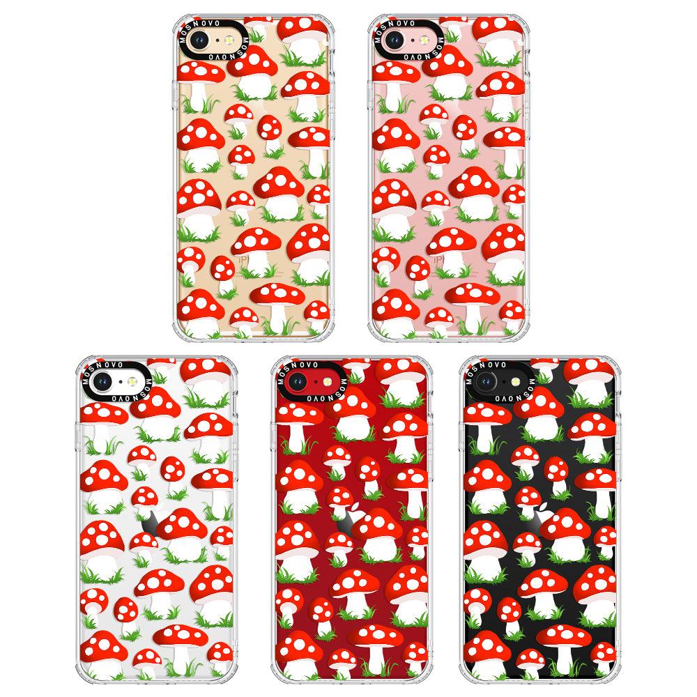 Cute Mushroom Phone Case - iPhone 8 Case - MOSNOVO