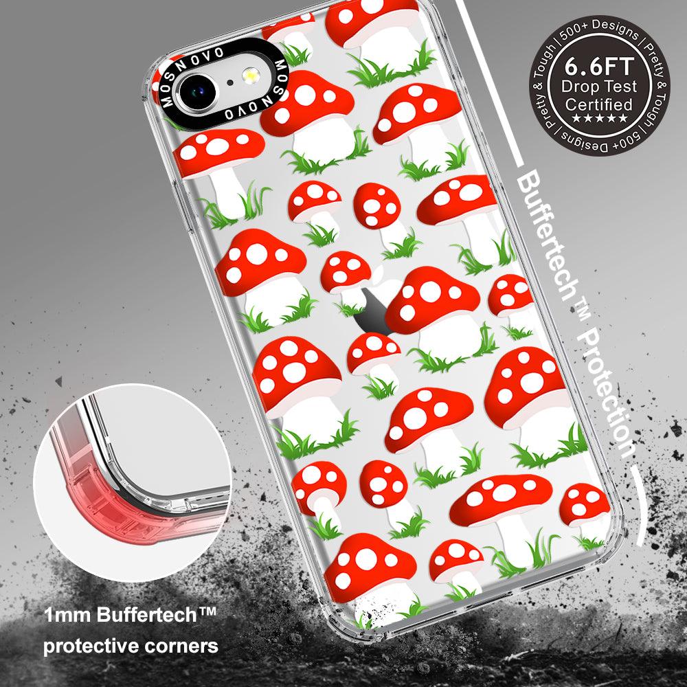 Cute Mushroom Phone Case - iPhone 8 Case - MOSNOVO