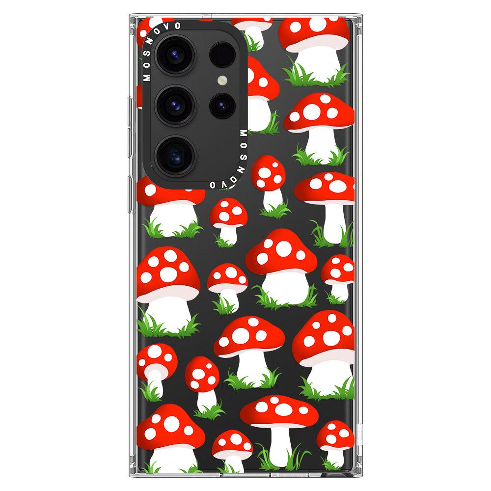 Cute Mushroom Phone Case - Samsung Galaxy S23 Ultra Case - MOSNOVO