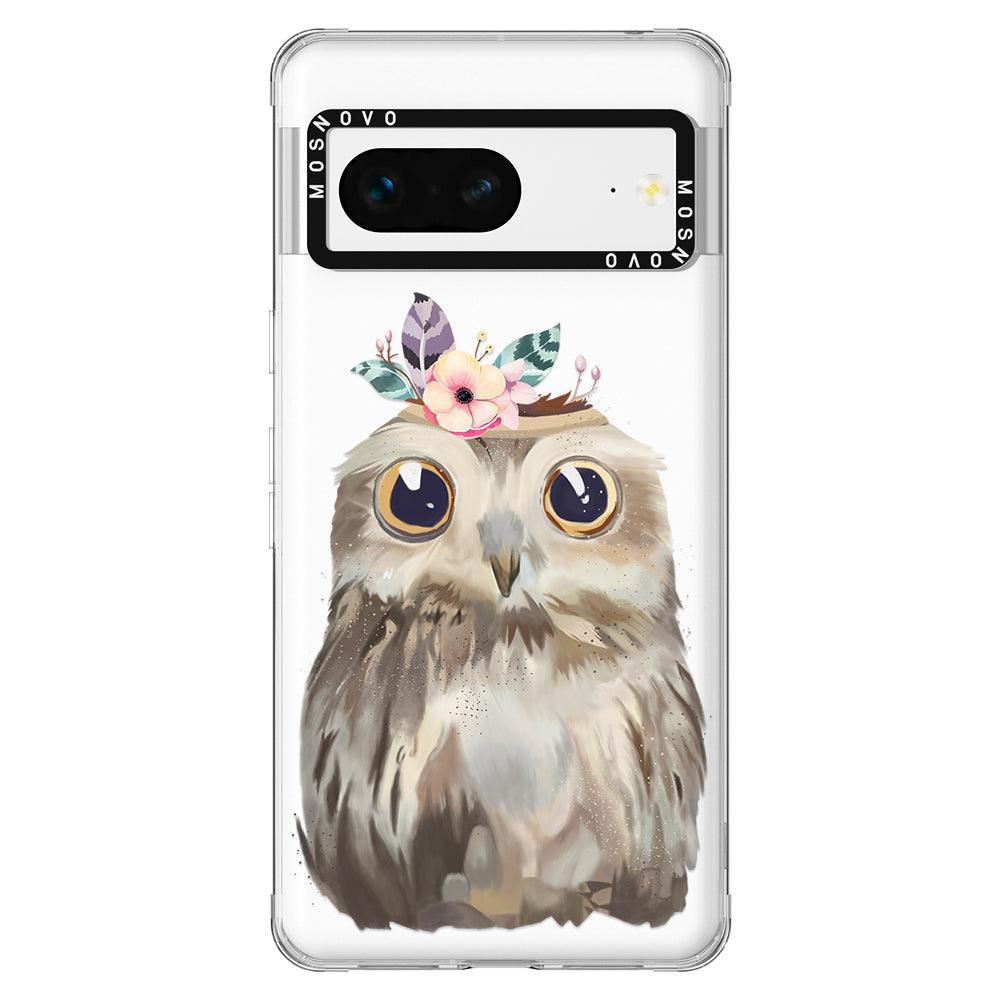 Cute Owl Phone Case - Google Pixel 7 Case - MOSNOVO