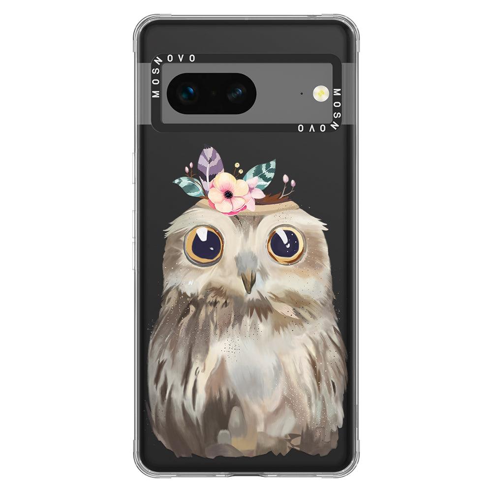 Cute Owl Phone Case - Google Pixel 7 Case - MOSNOVO