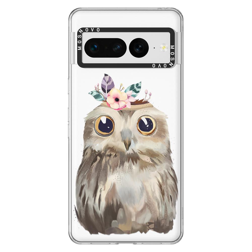 Cute Owl Phone Case - Google Pixel 7 Pro Case