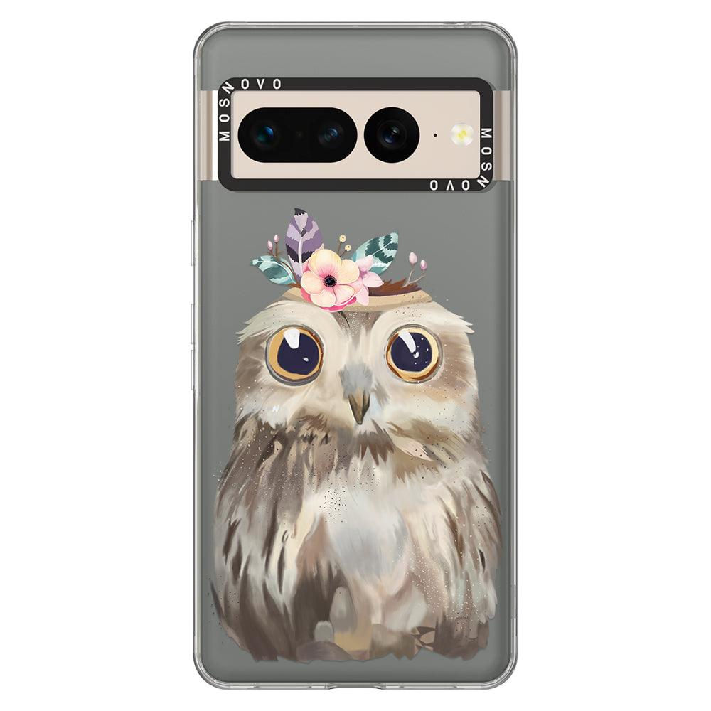 Cute Owl Phone Case - Google Pixel 7 Pro Case