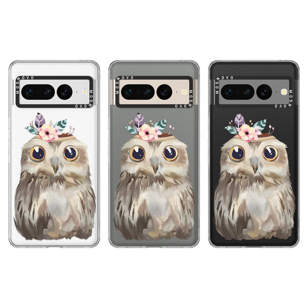 Cute Owl Phone Case - Google Pixel 7 Pro Case