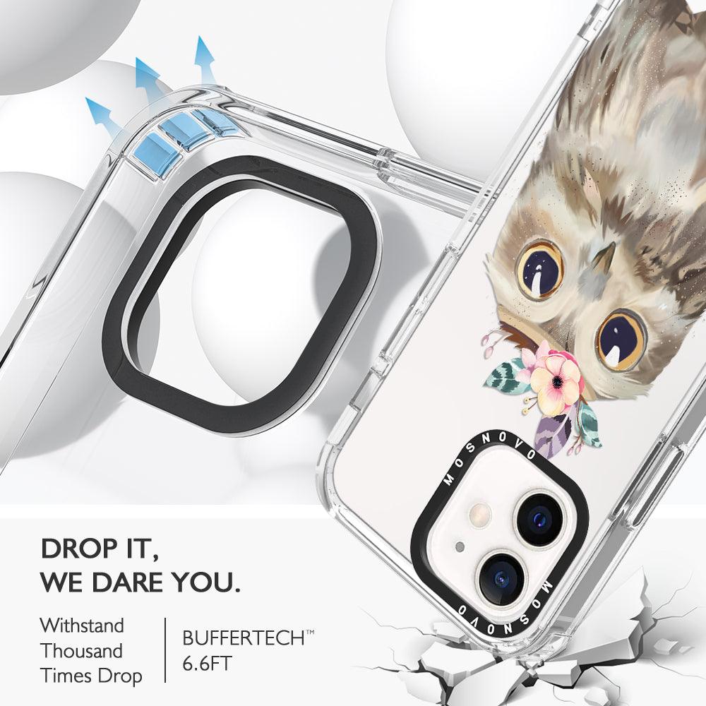 Cute Owl Phone Case - iPhone 12 Case - MOSNOVO