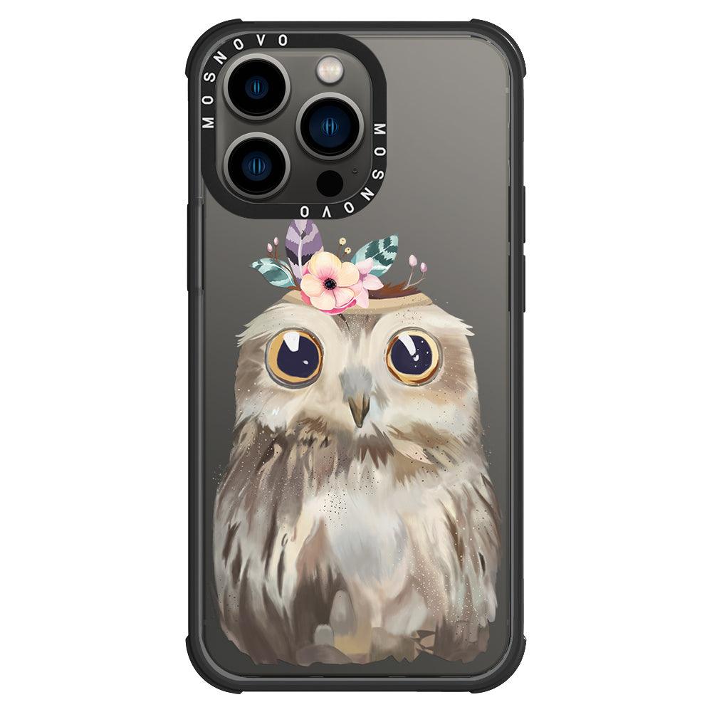 Cute Owl Phone Case - iPhone 13 Pro Case - MOSNOVO