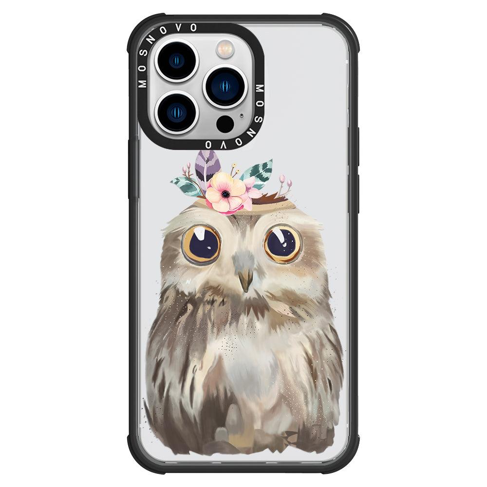 Cute Owl Phone Case - iPhone 13 Pro Case - MOSNOVO