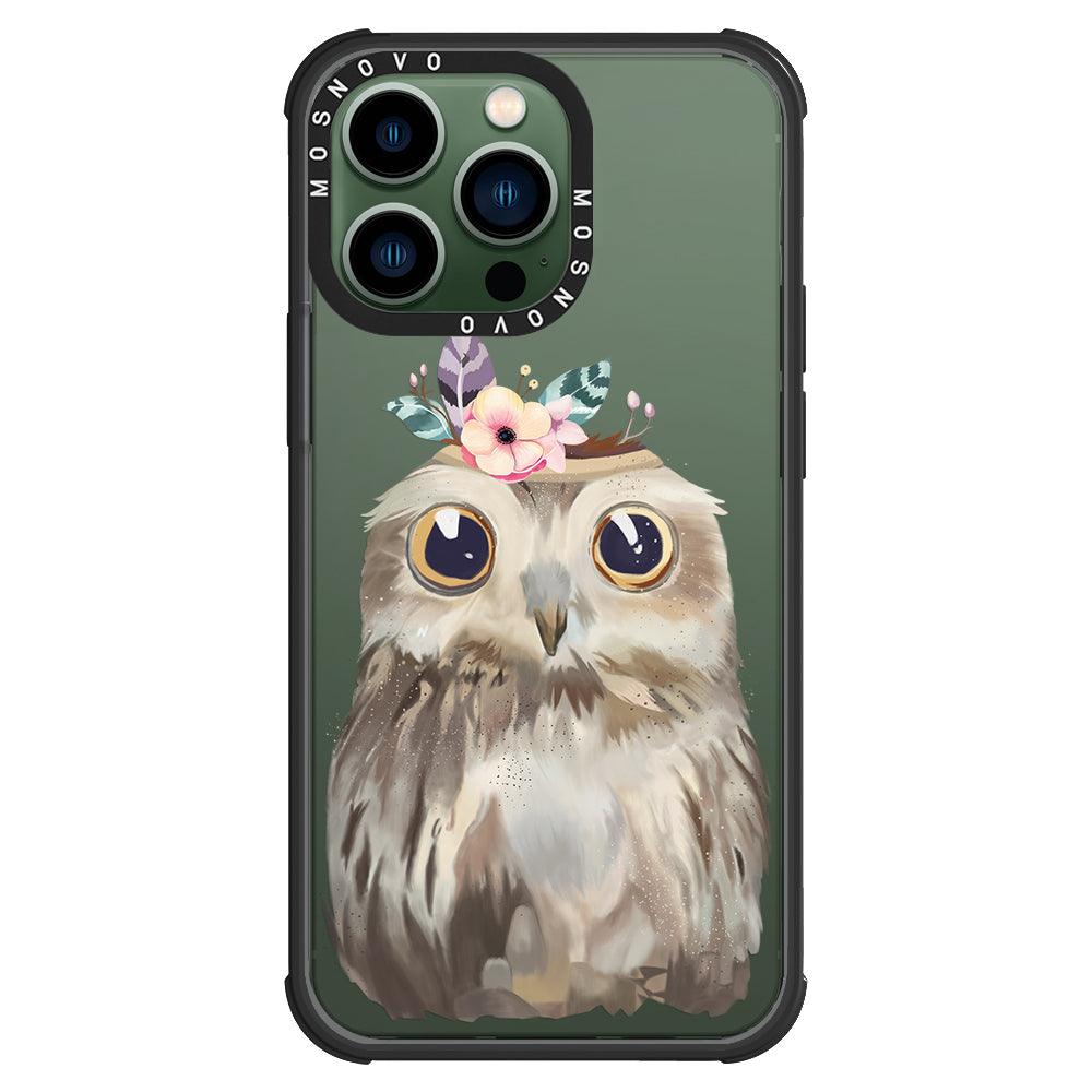 Cute Owl Phone Case - iPhone 13 Pro Case - MOSNOVO