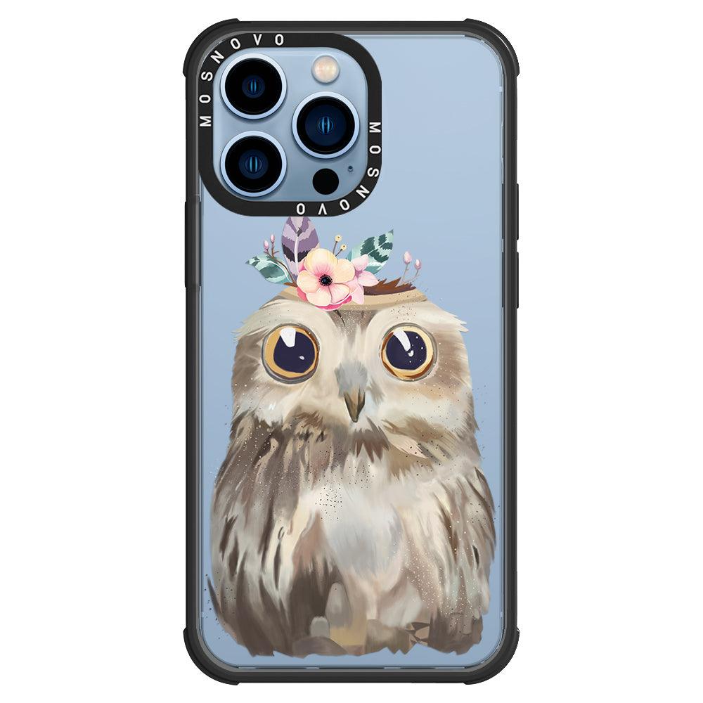 Cute Owl Phone Case - iPhone 13 Pro Case - MOSNOVO