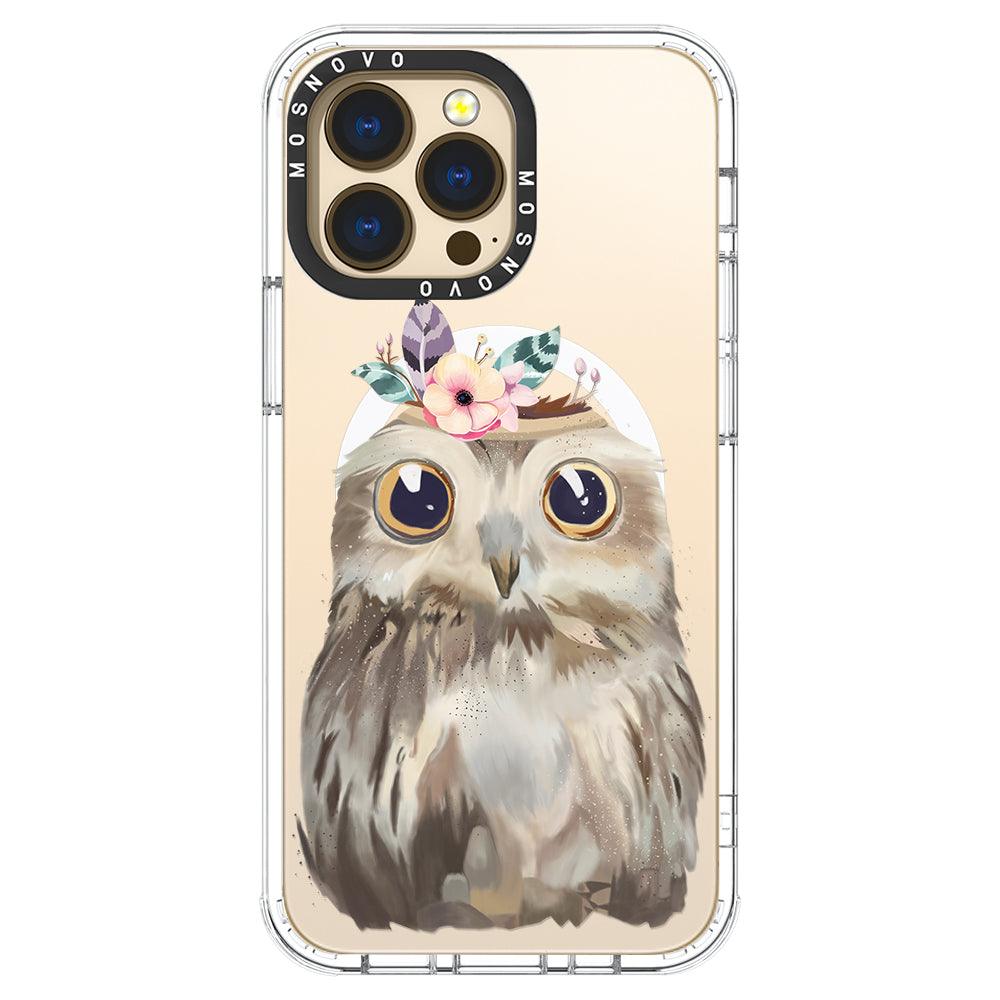 Cute Owl Phone Case - iPhone 13 Pro Case - MOSNOVO